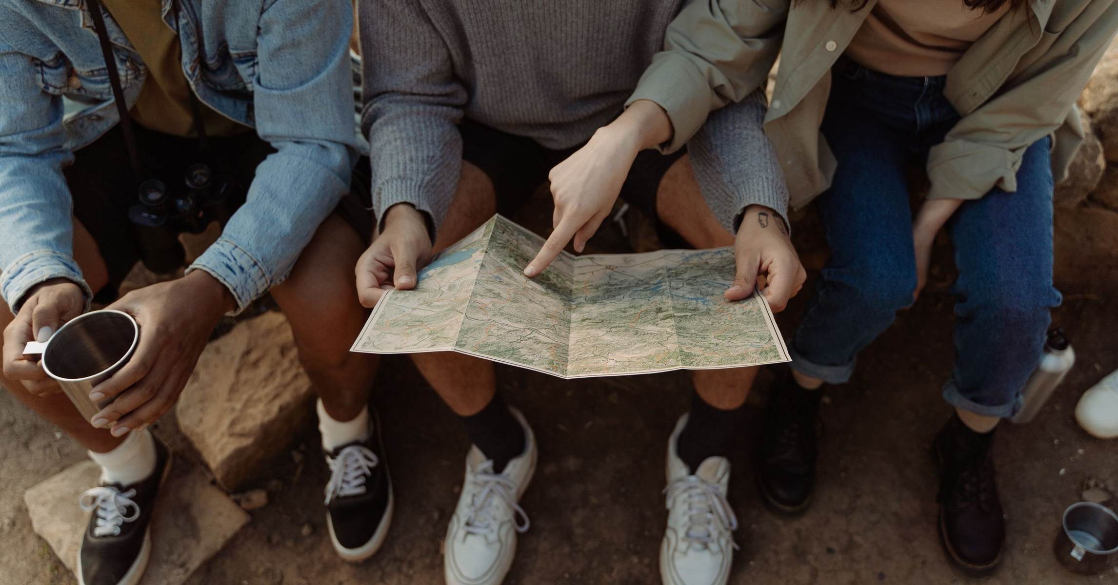 Bản đồ hành trình nhóm bạn: gom cả chuyến đi lên 1 map